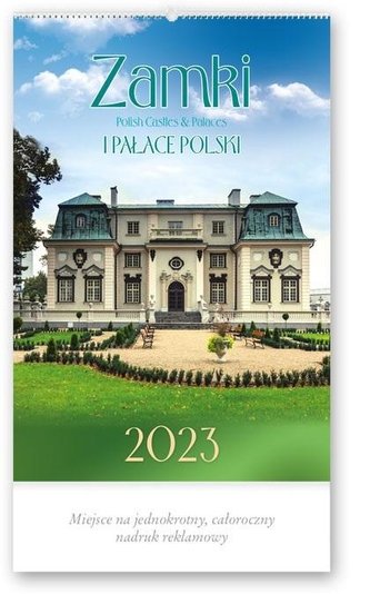 Kalendarz 2023 Ścienny Zamki i pałace polski Kalendarz 2023 Ścienny Zamki i pałace polski