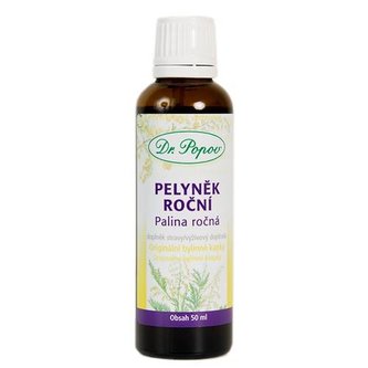 Palina ročná, originálne bylinné kvapky, 50 ml Dr. Popov