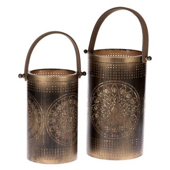 Kovový svícen - sada 2 ks, 1/4