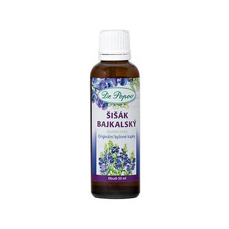 Šišiak bajkalský, originálne bylinné kvapky, 50 ml Dr. Popov