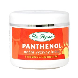 Panthenol nočný výživný krém, 50 ml Dr. Popov