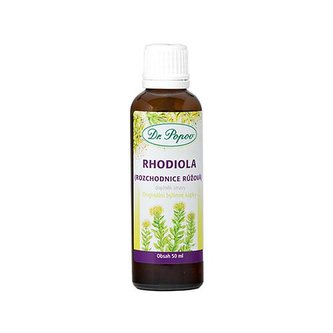 Rhodiola, originálne bylinné kvapky, 50 ml Dr. Popov
