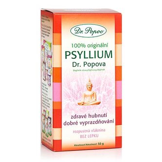 Vláknina Psyllium, 50 g Dr. Popov