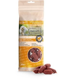 Chewies Cheese Salametti Hovězí maso, srdce & sýr 80 g