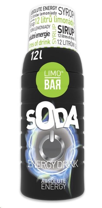 LIMO BAR - sirup Energy 0,5l