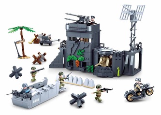 Sluban Army WW2 M38-B0861 Bunker v dunách Sluban Army WW2 M38-B0861 Bunker v dunách