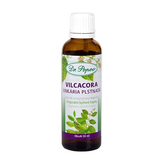 Vilcacora, originálne bylinné kvapky, 50 ml Dr. Popov