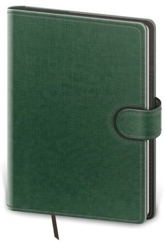 Diář 2023 denní B6 Flip - zeleno/šedá