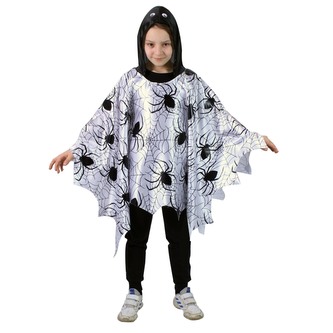 Detský plášť pavúk s kapucňou