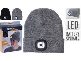 čepice s 4LED světlem ŠE