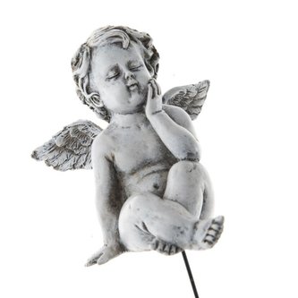 Polyresinový anděl - zápich, 12/48