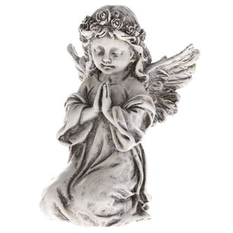 Polyresinový anděl klečící, modlící se, 2/36