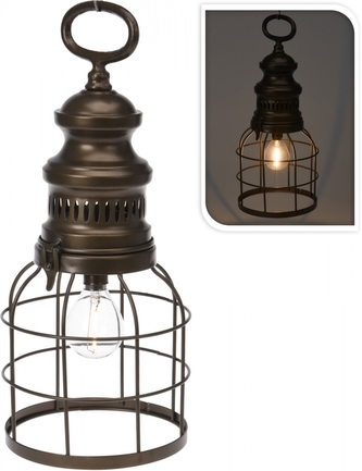 Dekorativní LED lucerna 32,5x14,5 cm
