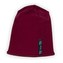 Kojenecká čepička Nicol Races bordó - velikost 80/86