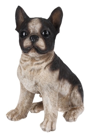 Dekorace pes buldoček 33x25x17,5 cm