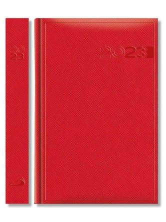 Terminarz 2023 B6 Print special czerwony