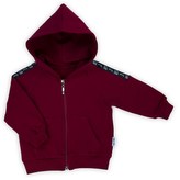 Kojenecká mikinka Nicol Races bordó - velikost 68 (4-6m)