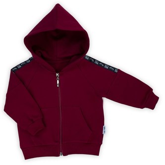 Kojenecká mikinka Nicol Races bordó - velikost 68 (4-6m)