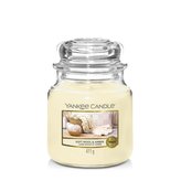 Yankee Candle Aromatická svíčka Classic střední Soft Wool & Amber 411 g unisex