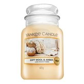 Yankee Candle Aromatická svíčka Classic velká Soft Wool & Amber 623 g unisex