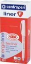 Cienkopis Liner F zielony (10szt)