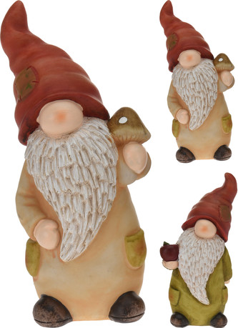 Skřítek dekorace 29 cm 2 druhy