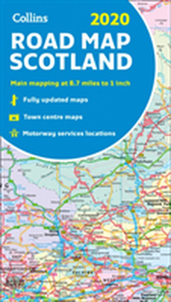 2020 Collins Map of Scotland