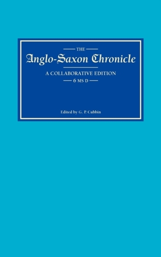 Anglo-Saxon Chronicle 6 MS D