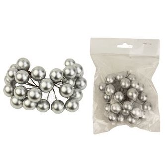 Kulaté dekorace, stříbrné X0527 Kulaté dekorace, stříbrné X0527