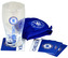 Bar set sklenice s tácky a ručníkem FC Chelsea: Wordmark (objem 470 ml)