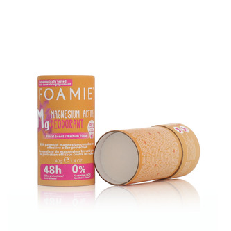Foamie Happy Day Magnesium Active Deodorant (Floral Scent) 40g