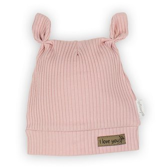 Kojenecká bavlněná čepička Nicol Nela - velikost 56 (0-3m)