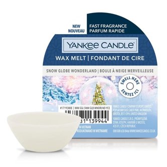 YANKEE CANDLE Snow Globe Wonderland vonný vosk 22g