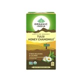 Organic India Tulsi med + heřmánek BIO 25 sáčků