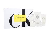 Calvin Klein CK One toaletní voda 200 ml + tělové mléko 200 ml + sprchový gel 100 ml + toaletní voda 15 ml