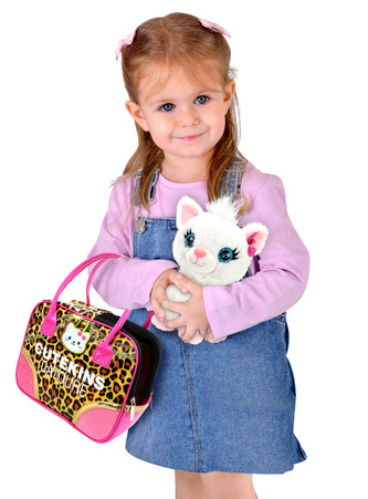 Mačička s kabelkou Cutekins