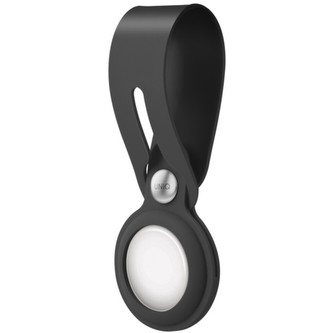 UNIQ Vencer AirTag silikonové poutko tmavě šedé