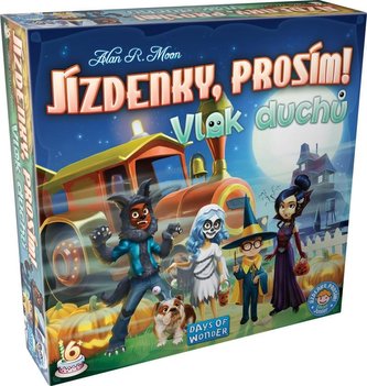 Cestovné lístky, prosím! Vlak duchov - rodinná hra