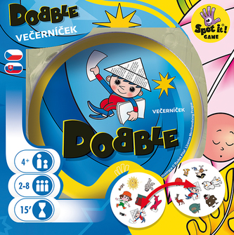 Dobble Večerníček - postrehová hra