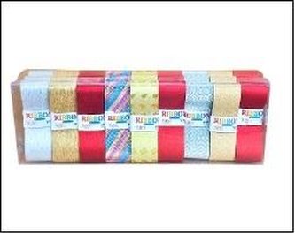 Zestaw wstążek 3cm JYWK 547 27szt. mix