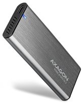 AXAGON box na M.2 NVMe SSD / EEM2-SG2 / USB-C / USB 3.2 Gen2 / kabel 20cm USB-C na USB-A
