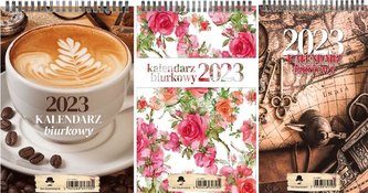 Kalendarz 2023 A5 Biurkowy tygodniowy MIX
