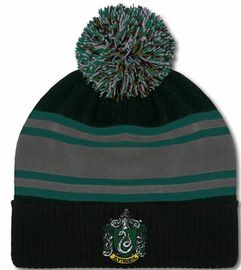 Zimní čepice s bambulí Harry Potter: Slytherin Snake (univerzální)