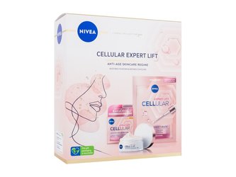 Nivea Cellular Expert Lift denní pleťový krém Cellular Expert Lift 50 ml + textilní pleťová maska Cellular Expert Lift 1 ks