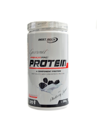Best Body nutrition - Gourmet premium pro protein 500g - blackberry yoghurt