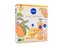 Nivea You Got This Orange sprchový gel Fresh Blends Apricot 300 ml + antiperspirant Fresh Blends Orange 150 ml + pleťová maska Q10 1 ks