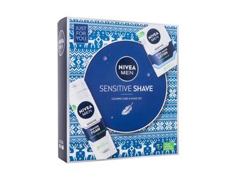 Nivea Men voda po holení Men Sensitive 100 ml + pěna na holení Men Sensitive 200 ml