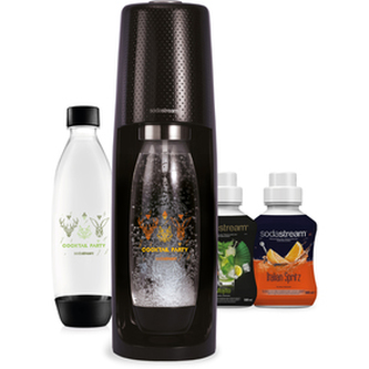 Výrobník sody SODASTREAM Spirit Black Cocktail Pack