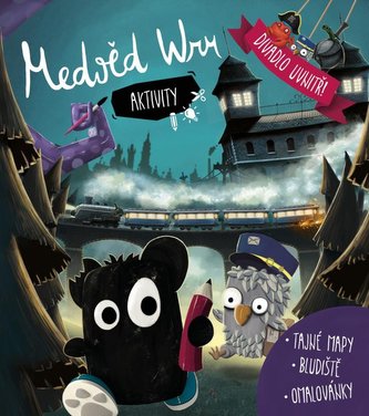Medveď Wrr - Aktivity / Tajné mapy, bludisko, omaľovánky