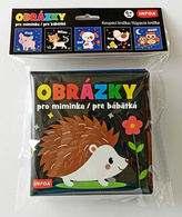 Obrázky pre bábätká/pre miminká Kúpacia knižka/Kúpacia knižka